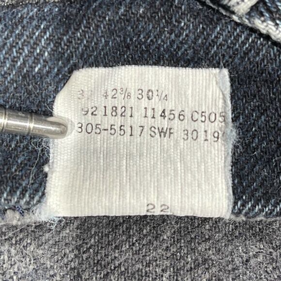 30w 80s USA Vintage Lee‎ Riders Acid Wash Jeans - Picture 6 of 11